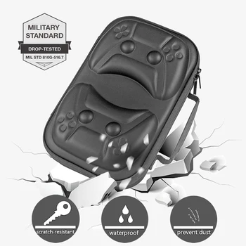 Чанта за Съхранение за PS5 Преносим Защитен Куфар Контейнер Геймпад Контролер Аксесоари Защитен Калъф EVA Твърд Калъф Горещата Новост